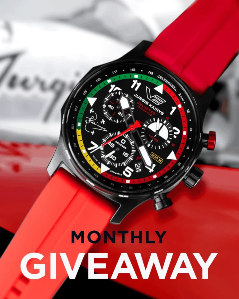 Nick F. of Chippenham, UK Wins the Vostok Europe Jurgis Kairys Limited Edition Watch Giveaway