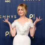 Nicole Kidman Defines Red Carpet Elegance with Signature Curtain Bangs at the 2026 Primetime Emmy Awards