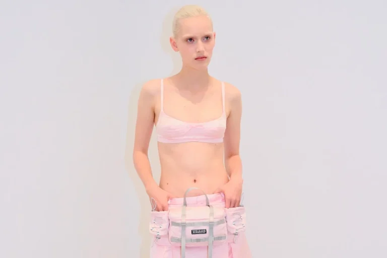 Sandy Liang Reimagines Utilitarian Fashion with Princess-Coded Accessories at SS27 Runway Show