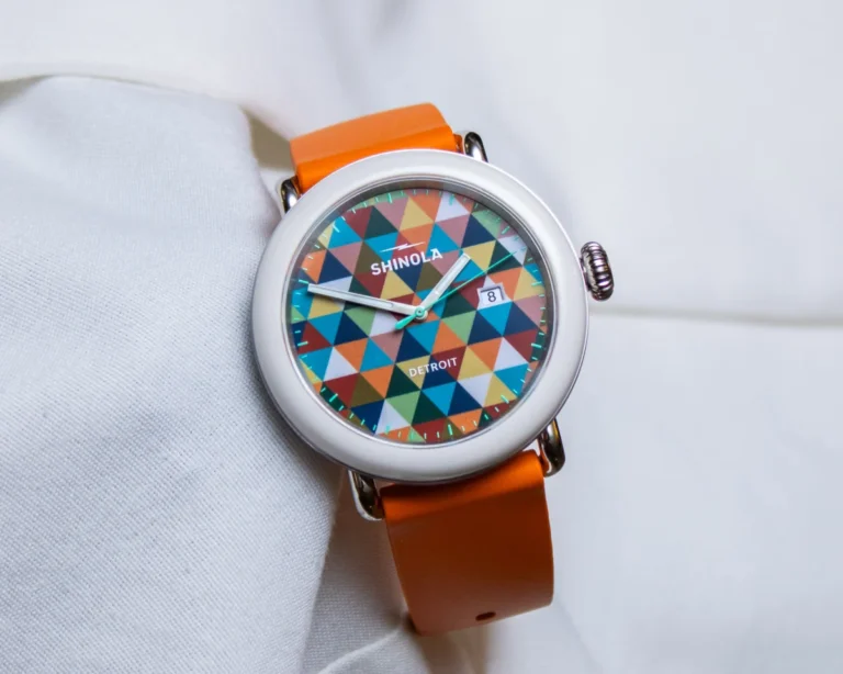 Shinola Detrola Color Theory Warm Watch Offers a Vibrant Expansion to the Detroit Brand’s Entry-Level Portfolio
