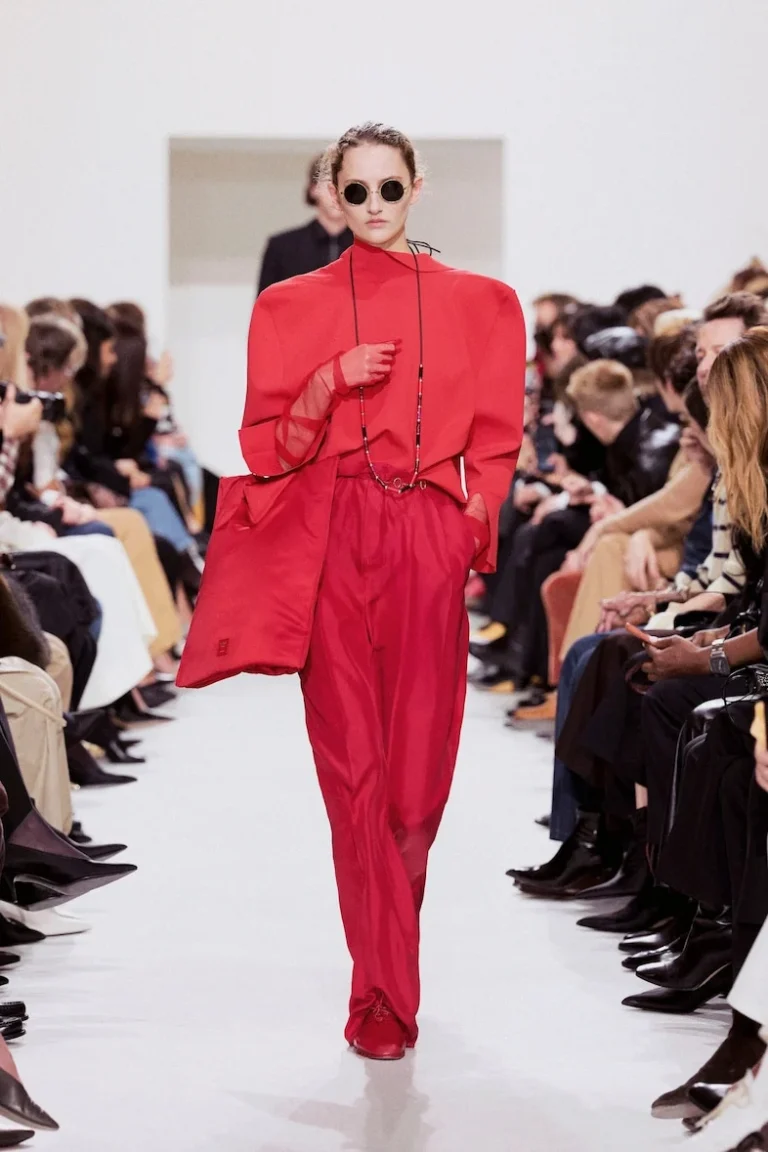 Celine Brings Serene Minimalism and Star-Studded Elegance to Paris Fashion Week with Michael Rider at the Helm