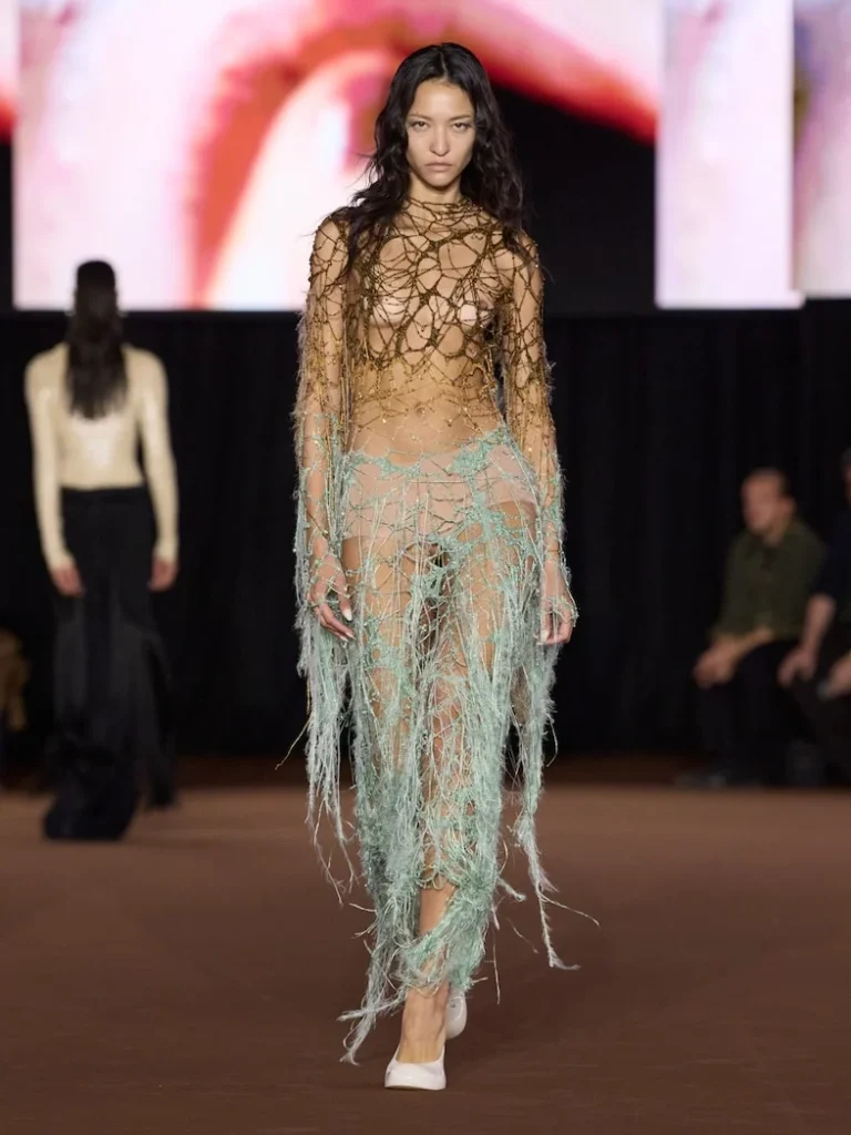 Mugler Closes Out Its Trilogy with Cheeky Designs and a High-Concept Runway Show