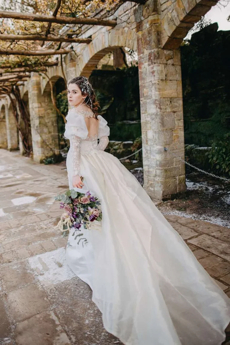 The Dressmaker and the Songwriter: Lily’s Bespoke Wedding Dress by Julita London