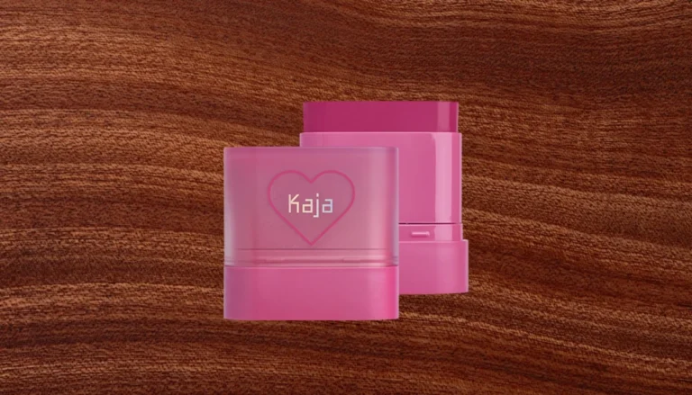 The Kaja Beauty Dewy Bar in Berry Sparkler Redefines Modern Skincare-Infused Cosmetics