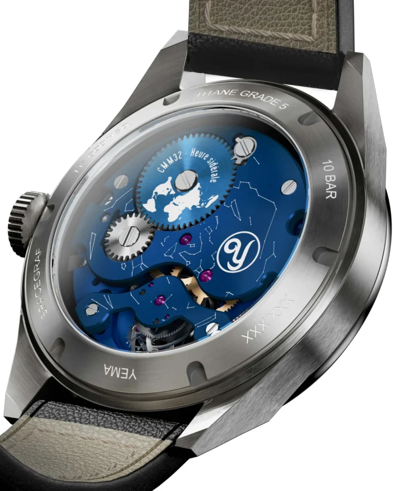 Yema Spacegraf Heure Sidérale Tourbillon Volant Limited Edition Represents the Pinnacle of French Horological Engineering